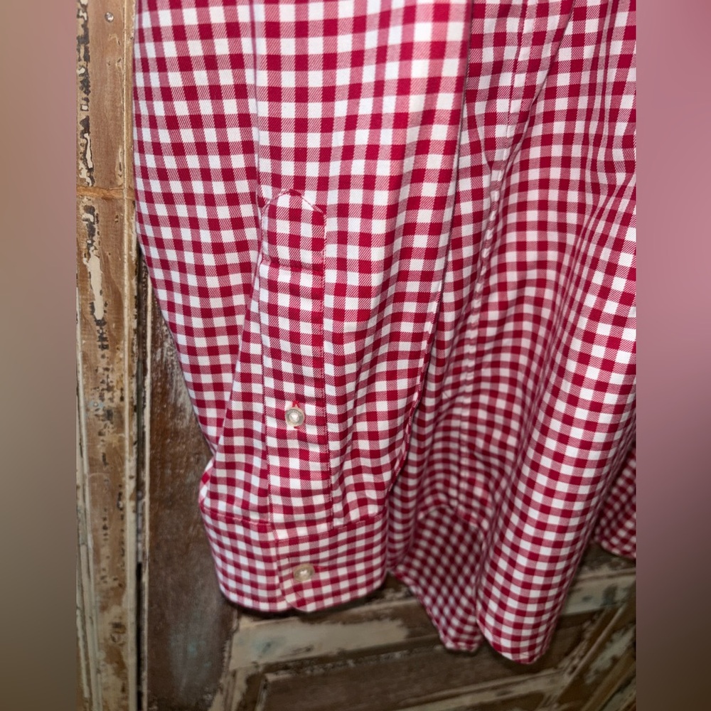 Vineyard Vines Medium Button Down. Gingham Casual… - image 7